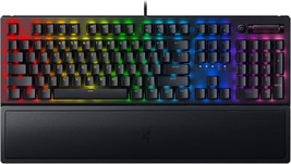 Razer Blackwidow V3 Mechanical Gaming Keyboard: Green Mechanical, Snap Tap - £70.26 GBP