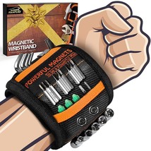 Tool Gifts For Men Stocking Stuffers - Magnetic Wristband For Holding Screws, Wr - £16.07 GBP