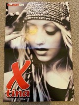 Christina Aguilera teen magazine poster clipping Teen Idols eyes closed ... - $7.00