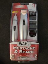 New Wahl Beard/Mustache - 12 Pieces - £18.91 GBP