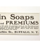 1901 Larkin Soap Buffalo NY Victorian Historical New York Advertisement - $376.02 MXN