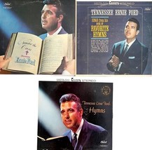 Tennessee Ernie Ford Lot Of 3 Vinyl Records 1950s 33 12&quot; Christian VRA17 - £15.77 GBP