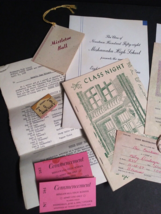1950&#39;s Mishawaka High School Indiana IN Paper Photos Ephemera Lot (18 pi... - $39.99