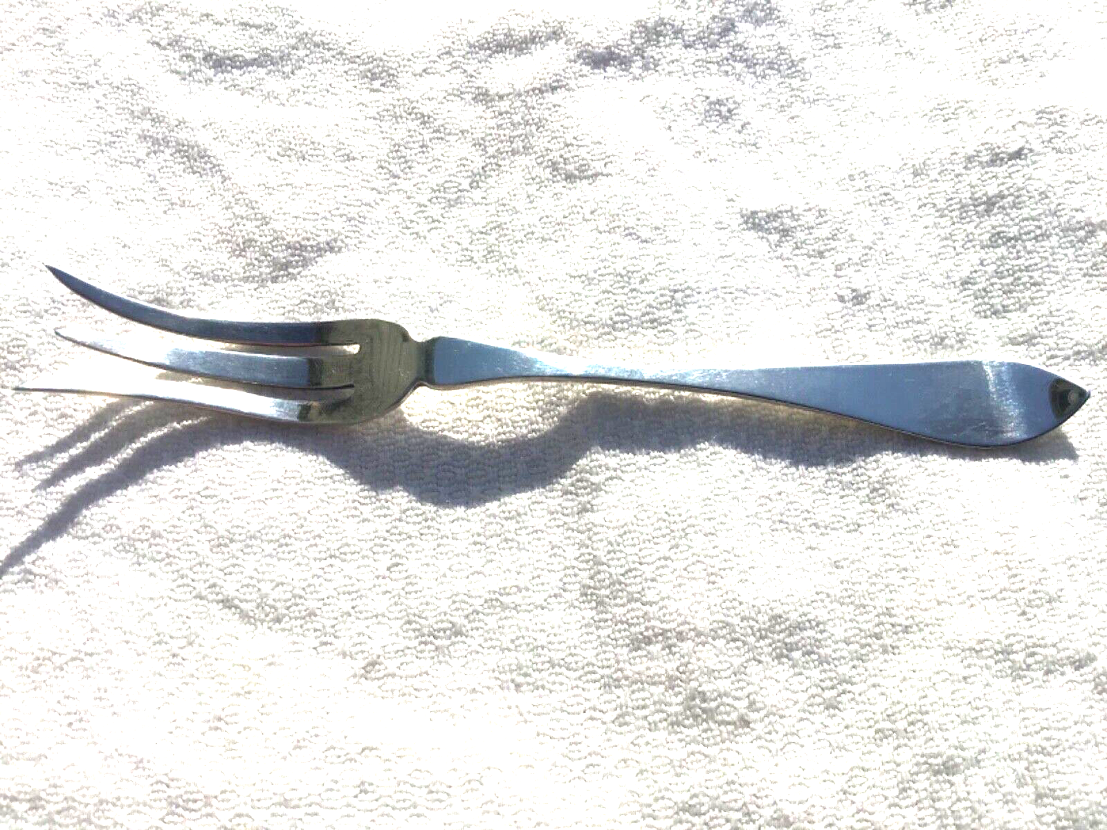 Sterling Pickle Fork Pointed Plain Pattern Blackinton Silver Co. Luxurio... - £51.60 GBP