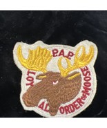 Loyal Order Of Moose Lodge L.O.O.M PAP 3&quot; patch Vintage collectible new ... - $379.94 MXN
