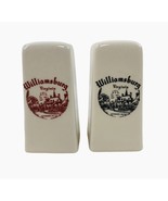 Williamsburg Virginia Salt And Pepper Shakers Porcelain Vintage Govenors... - £12.45 GBP