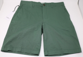 Goodfellow Linden Teal Green Flat-Front Stretch Casual Shorts W32 NWT Lo... - £23.44 GBP