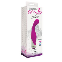 Curve Toys Gossip Blair Waterproof Silicone G-Spot Vibrator Magenta - £35.13 GBP