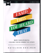 I Said This You Heard That, Kathleen Edelman, How Wiring Colors Communic... - £7.68 GBP