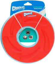 Chuckit Zipflight Amphibious Flying Ring Assorted Colors Medium - 4 count Chucki - £82.48 GBP