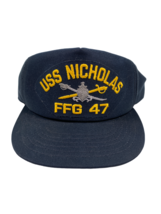 USS Nicholas FFG 47 United States Navy Hat Mens Snapback Adjustable - $16.10