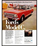 1967 CAR LIFE Magazine Print Ad - Ford Model &quot;C&quot; (Cortina) A4 - $6.65 CAD