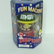 M&amp;M&#39;s M&amp;M Collectible Fun Machine Dispenser Candy Kids Spinning Candies ... - £27.23 GBP