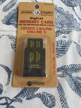 JOHNNY STEWART COYOTE CALLING VOLUME 5 PREYMASTER MEMORY CARD PM-3 &amp; PM-... - £39.01 GBP