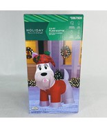 3.5 FT Plaid Scottie White Scottish Dog Yard Inflatable Christmas Sweate... - $556.74 MXN