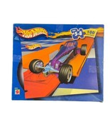 Mattel Hot Wheels Car Puzzle 100 Piece Ages 5-8 Complete - £15.12 GBP
