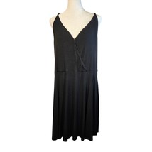 Mossimo Vintage Women&#39;s Tank Dress Black Size XXL Adjustable Straps  - $18.69