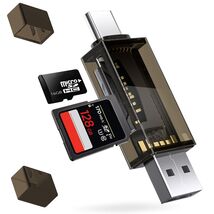 SD Card Reader Adapter Flash Drive USB Memory Stick Thumb Stick Pen Fold... - $131.77 MXN
