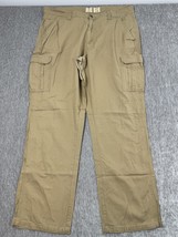 Red Head Brand Co Cargo Pants Mens 40x34 Khaki Ripstop Cotton Outdoor Hi... - $18.80