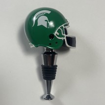 Michigan State Spartans Helmet Wine Bottle Stopper - £6.12 GBP