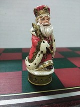 Hallmark 2004 Christmas Chess Set Replacement Red KING/SANTA Claus - £6.79 GBP