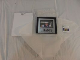 New Home Decor Thanks A Million Silver Black Photograph Frame 8" X 7" 32880 - $8.99