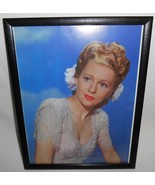 Hand Signed JOAN FONTAINE Autographed COLOR PHOTO w/FRAME - $54.28 CAD
