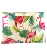 Nantucket Tropical Flamingo Placemats Set of 4 Easy Care Spill Proof 13x... - $48.88