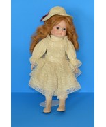 Toys/Dolls-Vintage 18&quot; Porcelain Doll by Jeri McCloud in Original Box - ... - $31.50