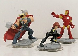 Disney Infinity 2.0 Marvel Avengers Superheroes Figs Thor Ironman Black Widow - £7.75 GBP