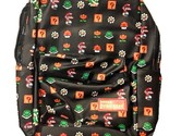 Super Mario Characters 8-Bit PVC Leather Full size backpack - £20.69 GBP