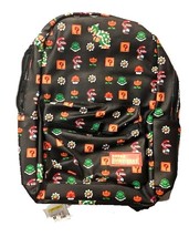Super Mario Characters 8-Bit PVC Leather Full size backpack - $25.95