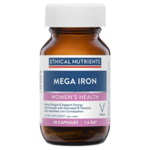 Ethical Nutrients Mega Iron with Activated B Vitamin - 30 Capsules - £70.82 GBP