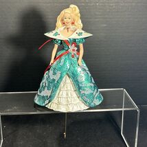 Vintage Hallmark 1996 Holiday Barbie Christmas Stocking Holder 5” No Box - $183.57 MXN