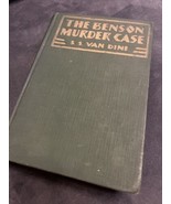 S.S. Van Dine The Benson Murder Case~1926 A.L. Burt Company Vintage HC - £15.56 GBP