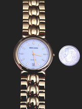 Ladies Watch Simon Chang Gold Plate, West Germany, 7 Jewel Quartz - $129.95