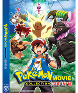 DVD Amine Pokemon Movie Collection 26 in 1 寵物小精靈 - $53.50 CAD