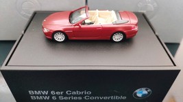 Herpa 1/87 German Motor Collection BMW 3 Series Convertible Dark Red Die... - $29.99