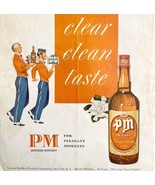 PM Blended De Luxe Whiskey Advertisement National Distillers 1949 DWS6A - $41.15 CAD