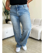 Judy Blue Full Size High Waist Wide Leg Jeans - $66.56