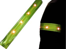 Reflective Slap Band with LED Lights - £7.98 GBP