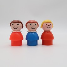 Vintage Fisher Price Little People Lot of 3 Girls #1 - $11.98