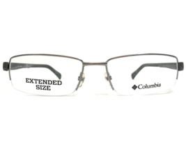 Columbia Eyeglasses Frames Big Horn C02 Gray Silver Extended Size 59-18-150 - £73.40 GBP