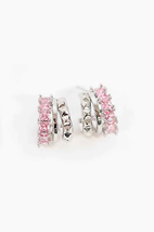 Pink Rocket Hoop Earrings - £19.87 GBP