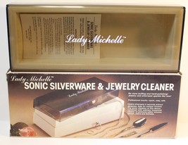 VINTAGE, LADY MICHELLE SONIC SILVERWARE &amp; JEWELRY CLEANER great cond. in... - £6.26 GBP