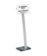 Durable 4814 Aluminum Acrylic Info Sign - €68,95 EUR