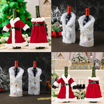 Christmas Wine Bottle Cover Table Decoration - £9.34 GBP+
