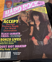 Revista Duro Rock Octubre 1986 Accept Podrido Johnny Lydon Black Sabbath... - £16.38 GBP