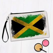 Jamaica : Gift Makeup Bag Distressed Flag Vintage Jamaican Expat Country - £9.38 GBP