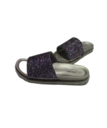 Forever Link Women&#39;s Size 9 Bling Sparkly Slides Platform Flat Sandals S... - €17,15 EUR